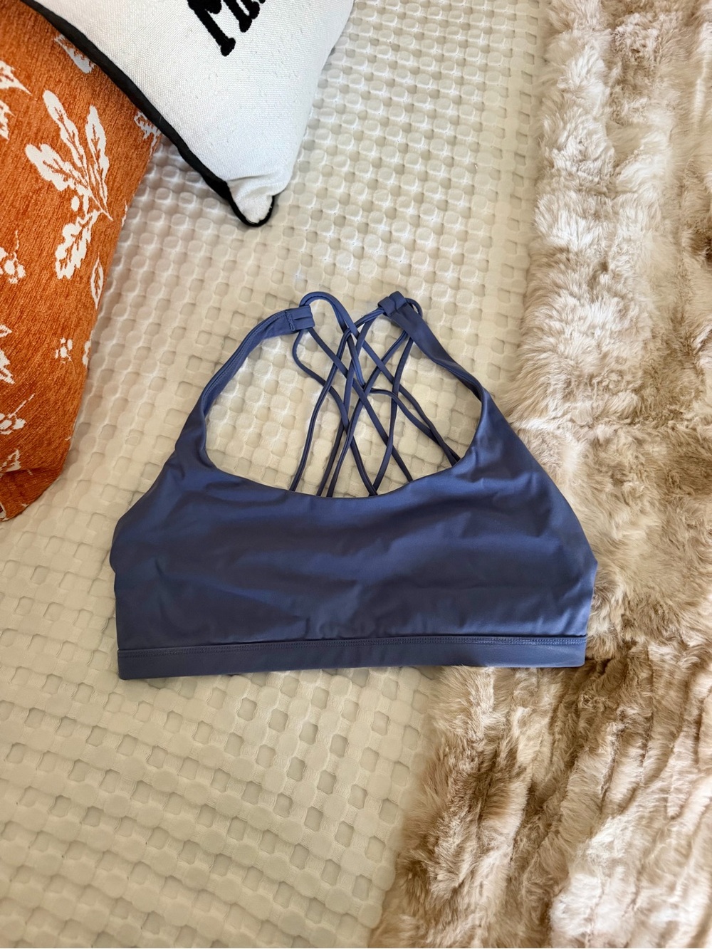 Crz Yoga Strappy Back Sports Bra Medium